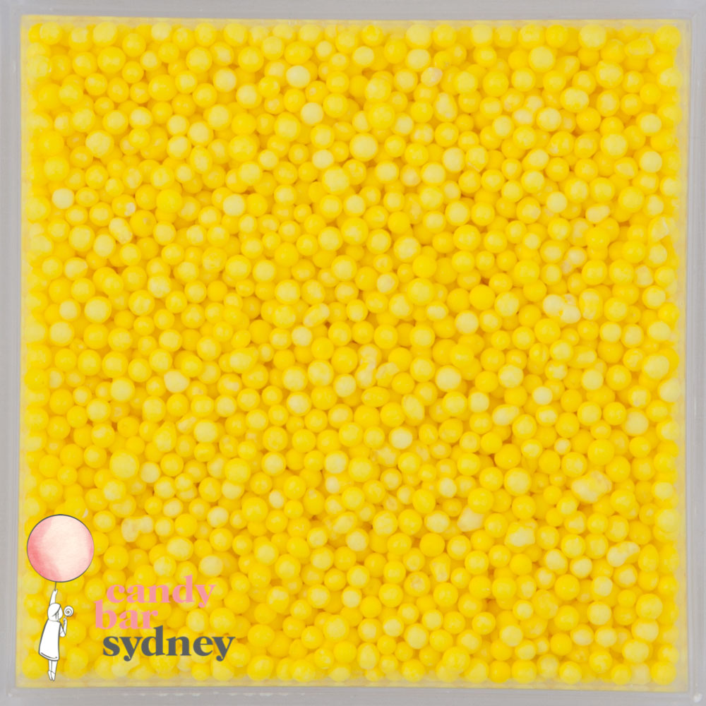 Yellow Nonpareils Cake Sprinkles Candy Bar Sydney